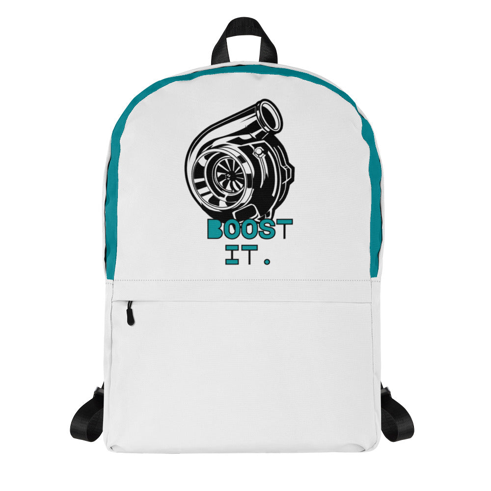 Boost it. Panel Backpack