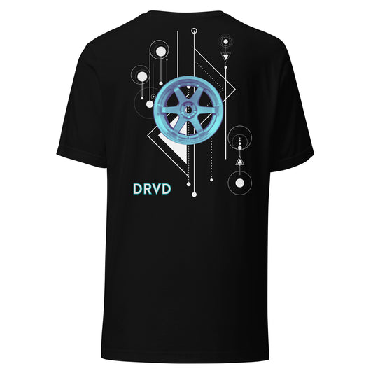 Rim Graphic Unisex tee Blue