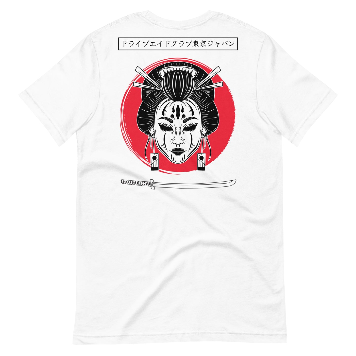 Geisha Sword Unisex tee
