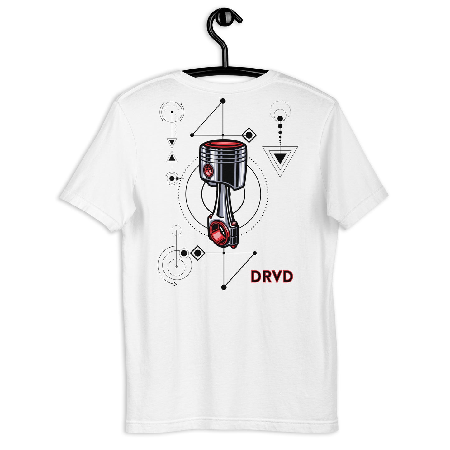 Piston Graphic Unisex tee Red