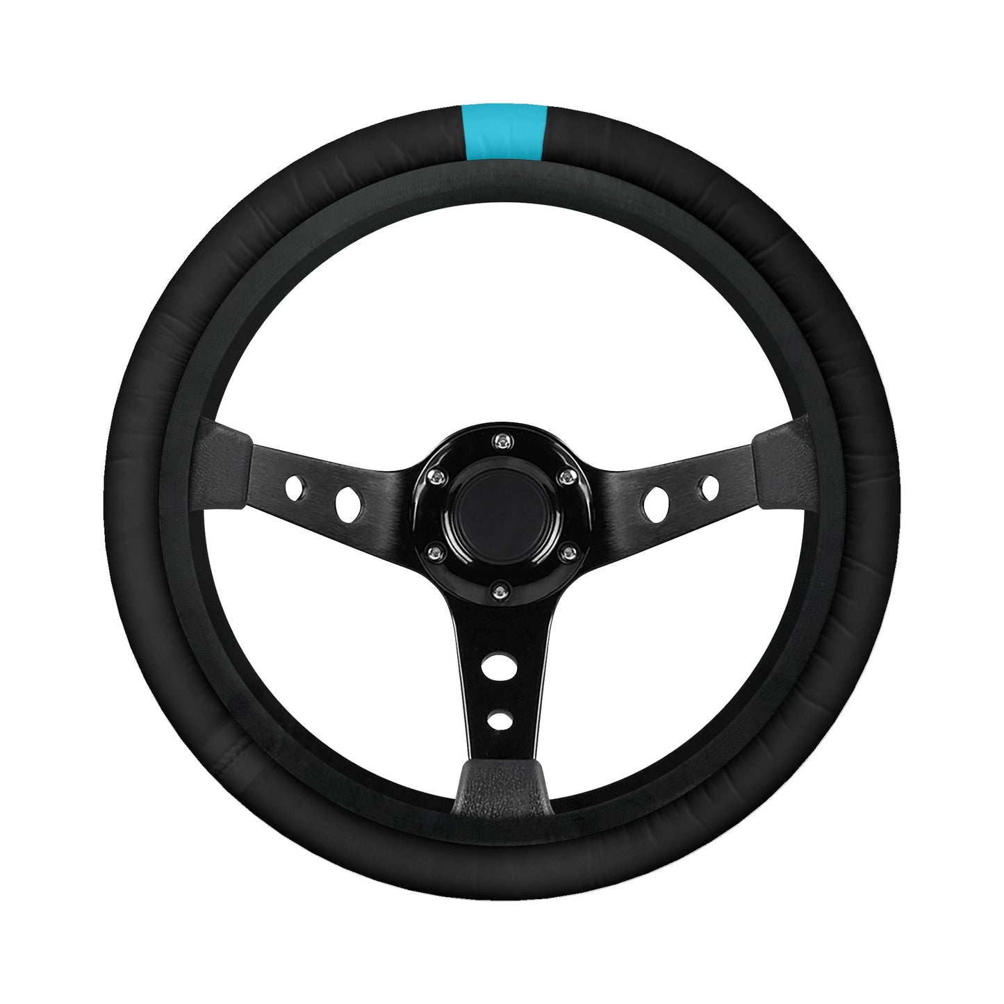 Steering Wheel Cover Stripe - Blue