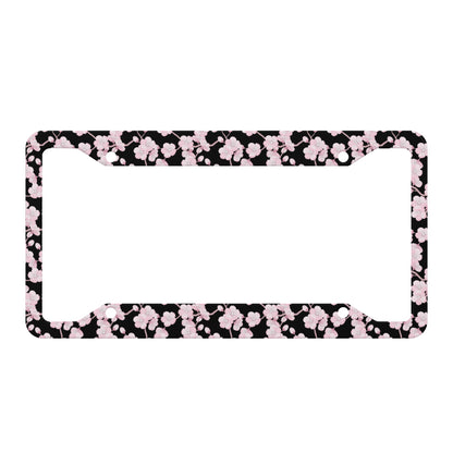 Sakura License Plate Frame