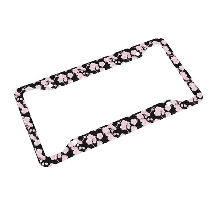 Sakura License Plate Frame