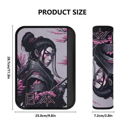 Samurai Girl Seat Belt Pads