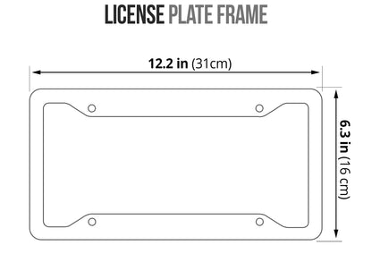 Girls Club Sakura License Plate Frame