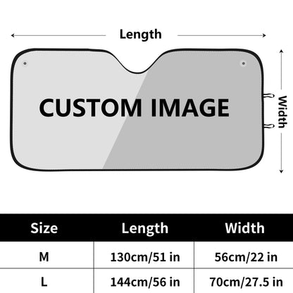 Kanagawa Wave Art Car Sunshade