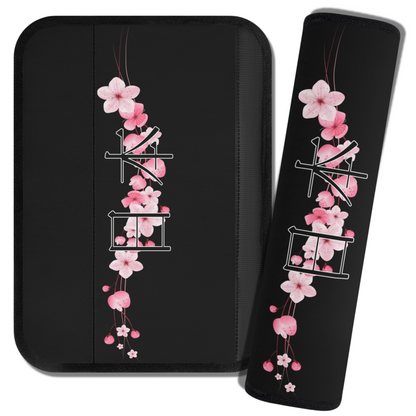 Japan Blossom Seat Belt Pads