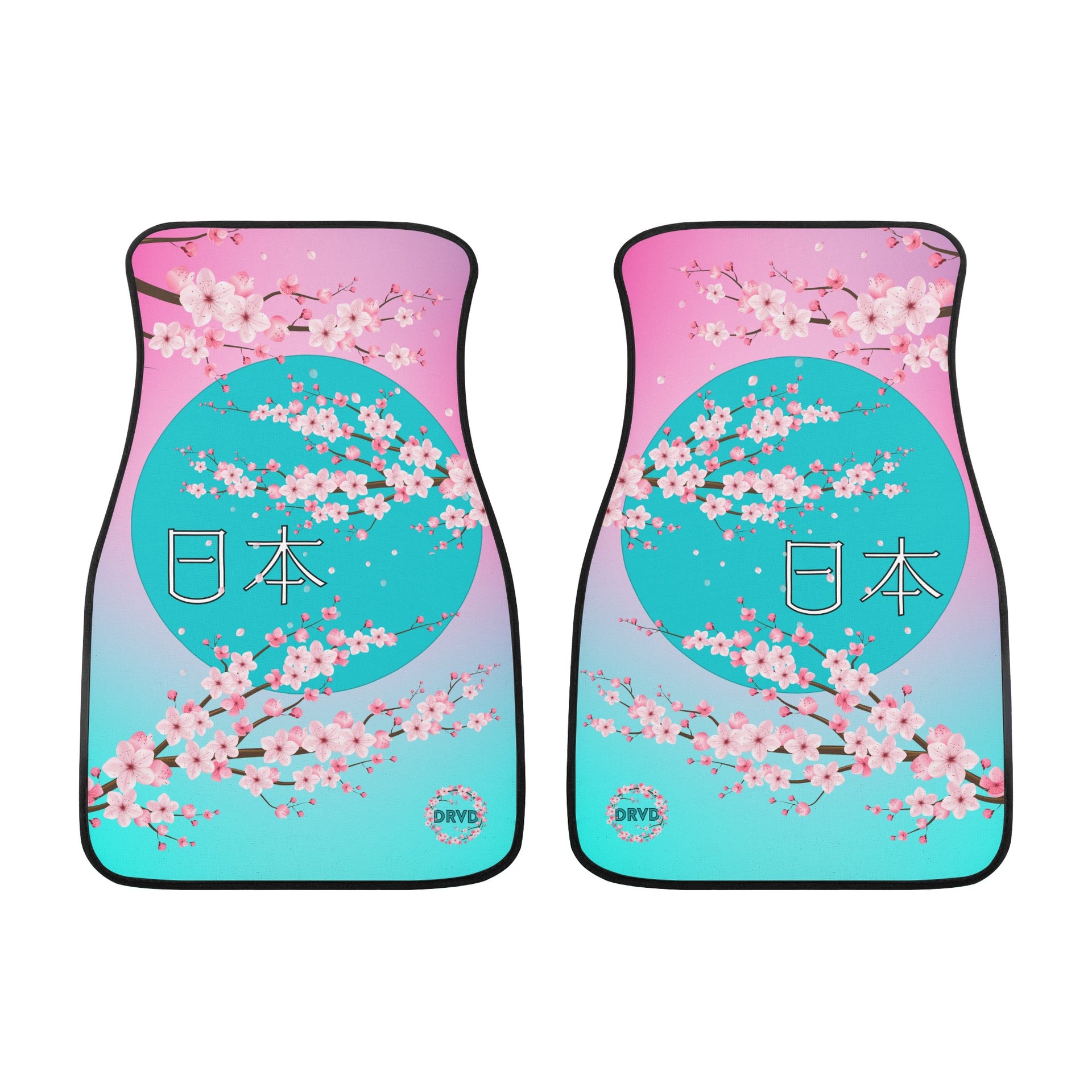 Cherry Blossom Car Floor Mats Western Car Mats Sakura Car Accessories Cute  Car Accessories JDM Floral Anime Floor Mats Kawaii Ca - AliExpress