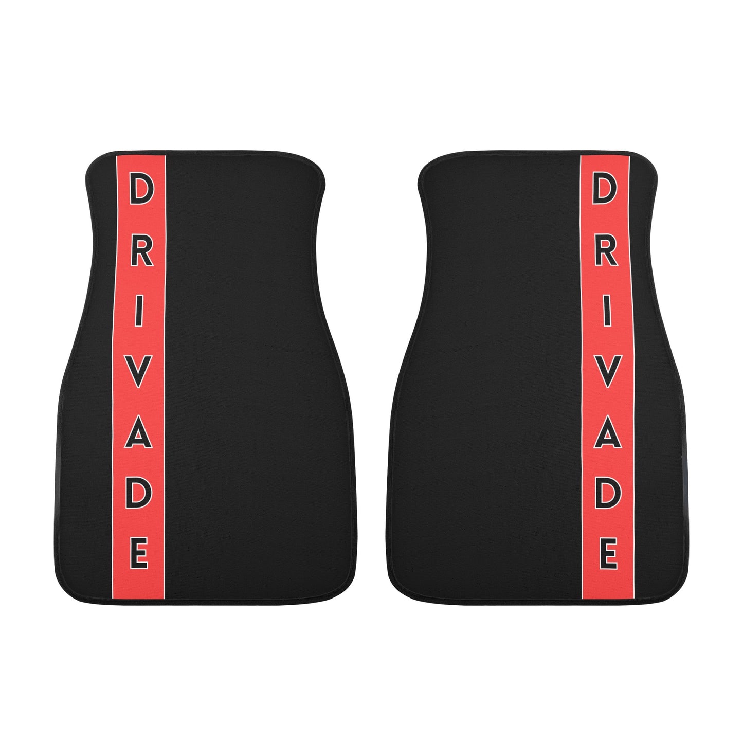 Drivade Essential Car Floor Mats - Red