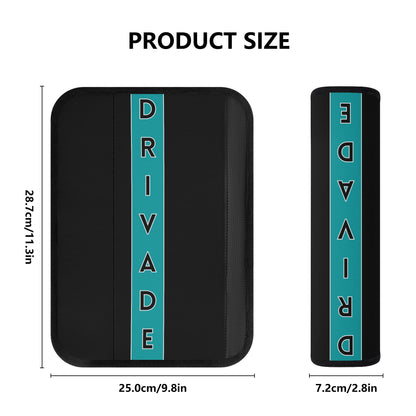 Drivade Essential Seat Belt Pads - Teal