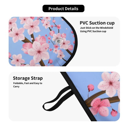 Cherry Blossom Car Sunshade