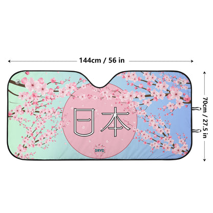 Cherry Blossom Car Sunshade