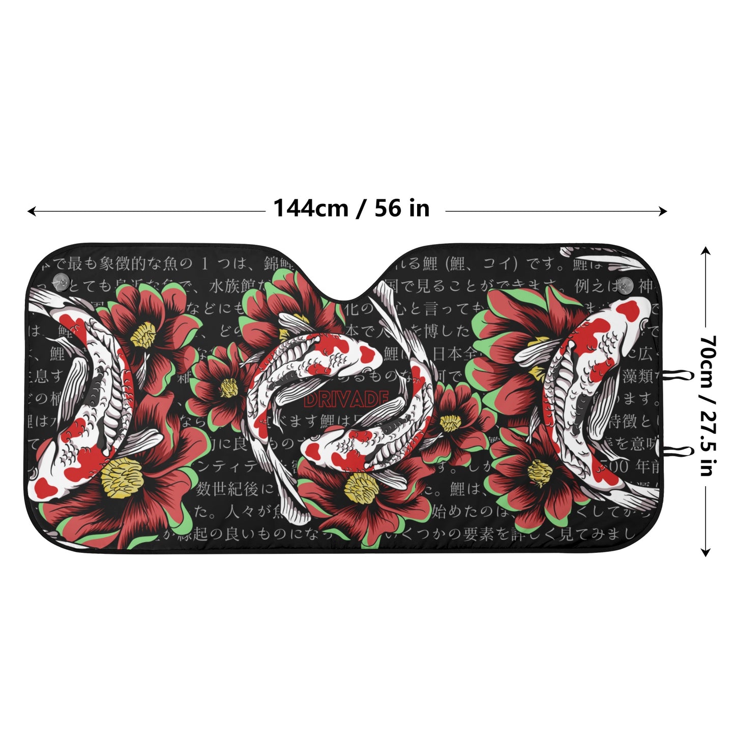 Koi Fish Car Sunshade