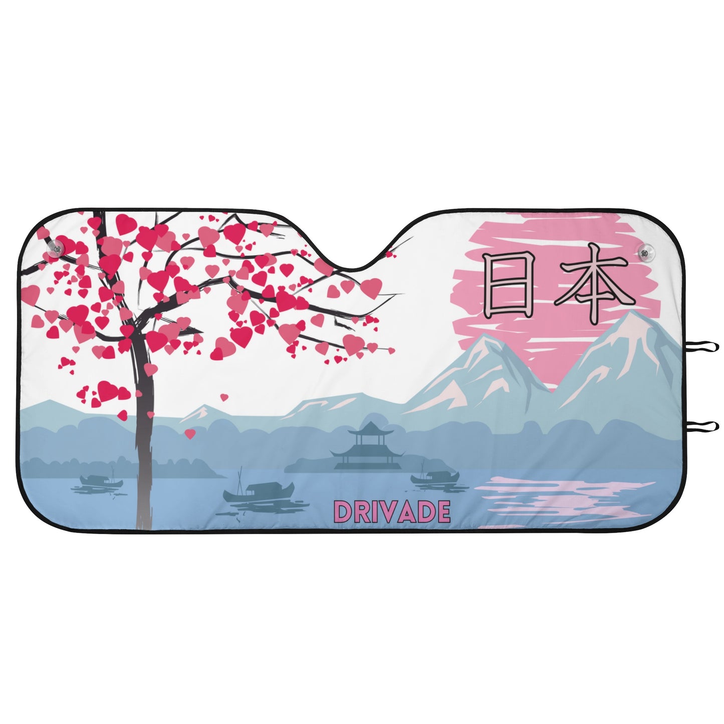 Japanese Sakura Car Sunshade