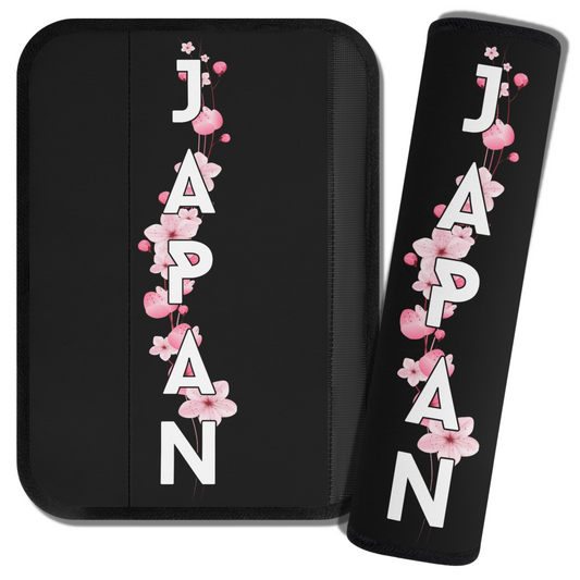 Japan Blossom Seat Belt Pads