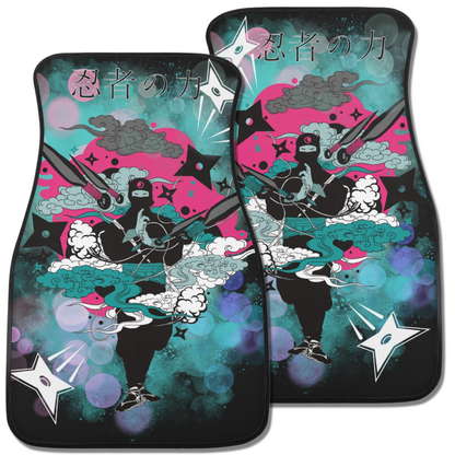 Ninja Art Car Floor Mats