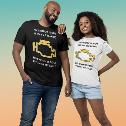 Check Engine Unisex tshirt