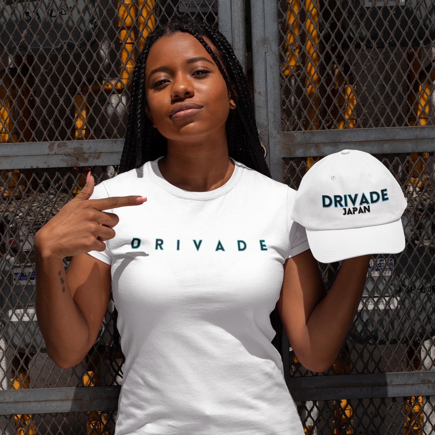 Drivade Japan Cap - White