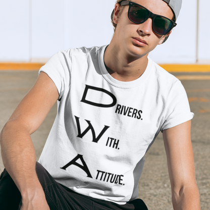 Drivers With Attitude Unisex t-shirt