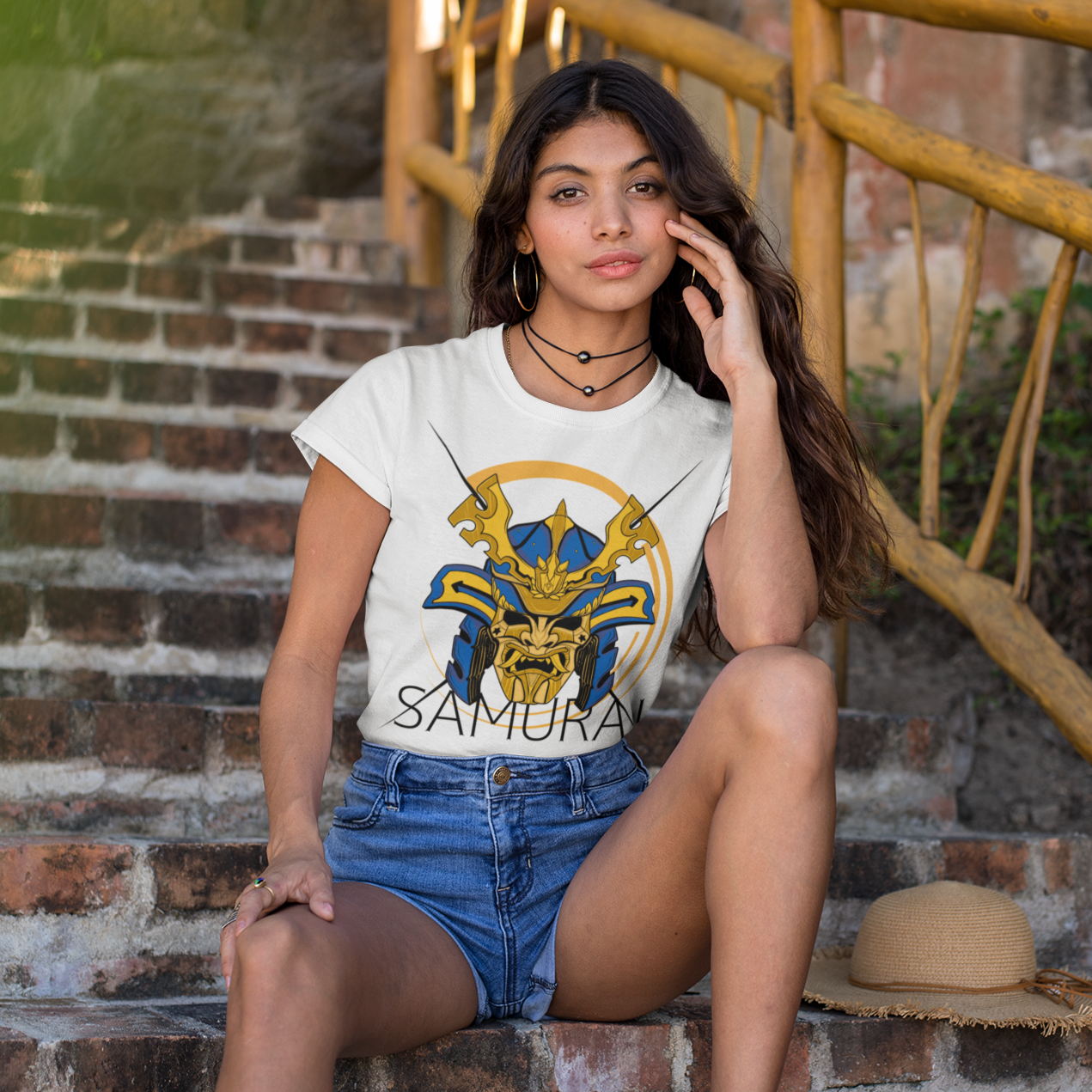 Golden Samurai Unisex t-shirt