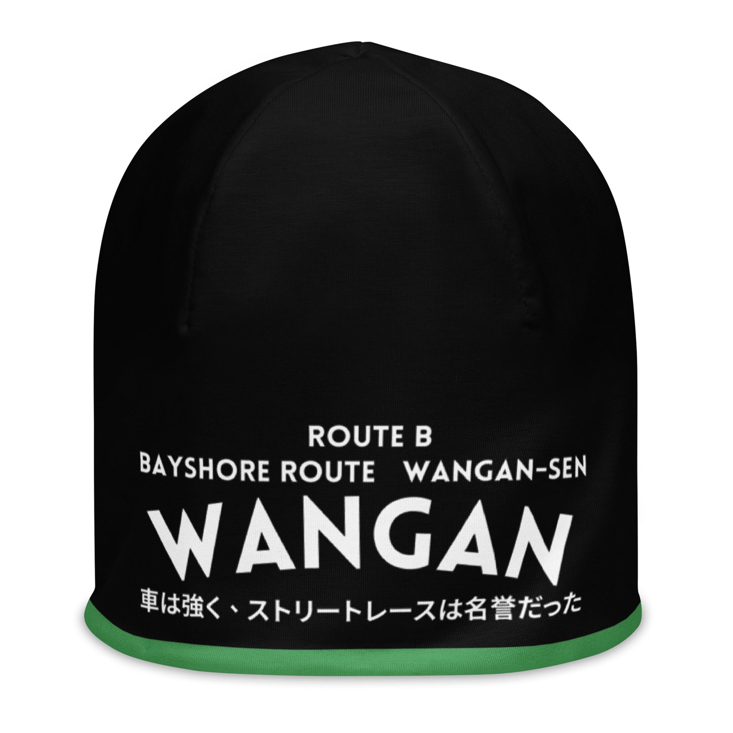 Wangan Route B Beanie hat - Black