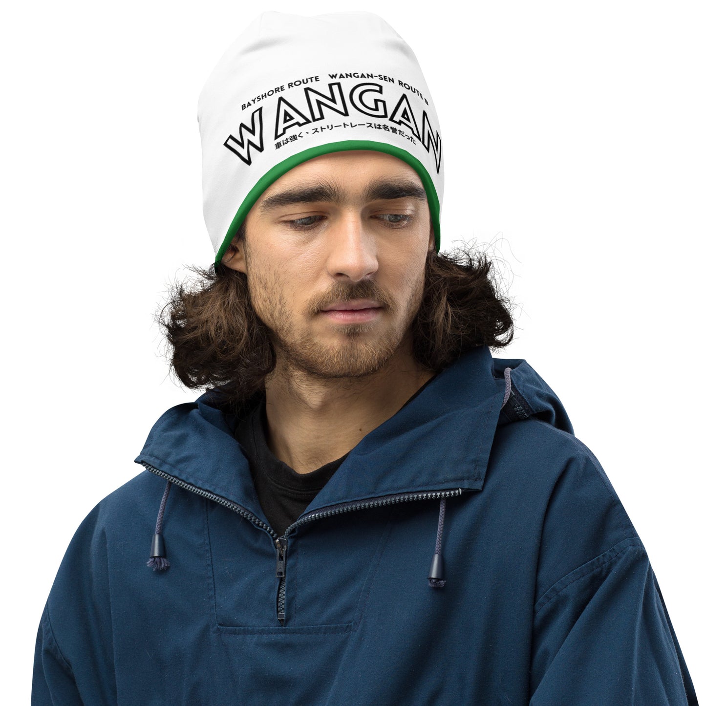 Wangan-Sen Beanie hat - White