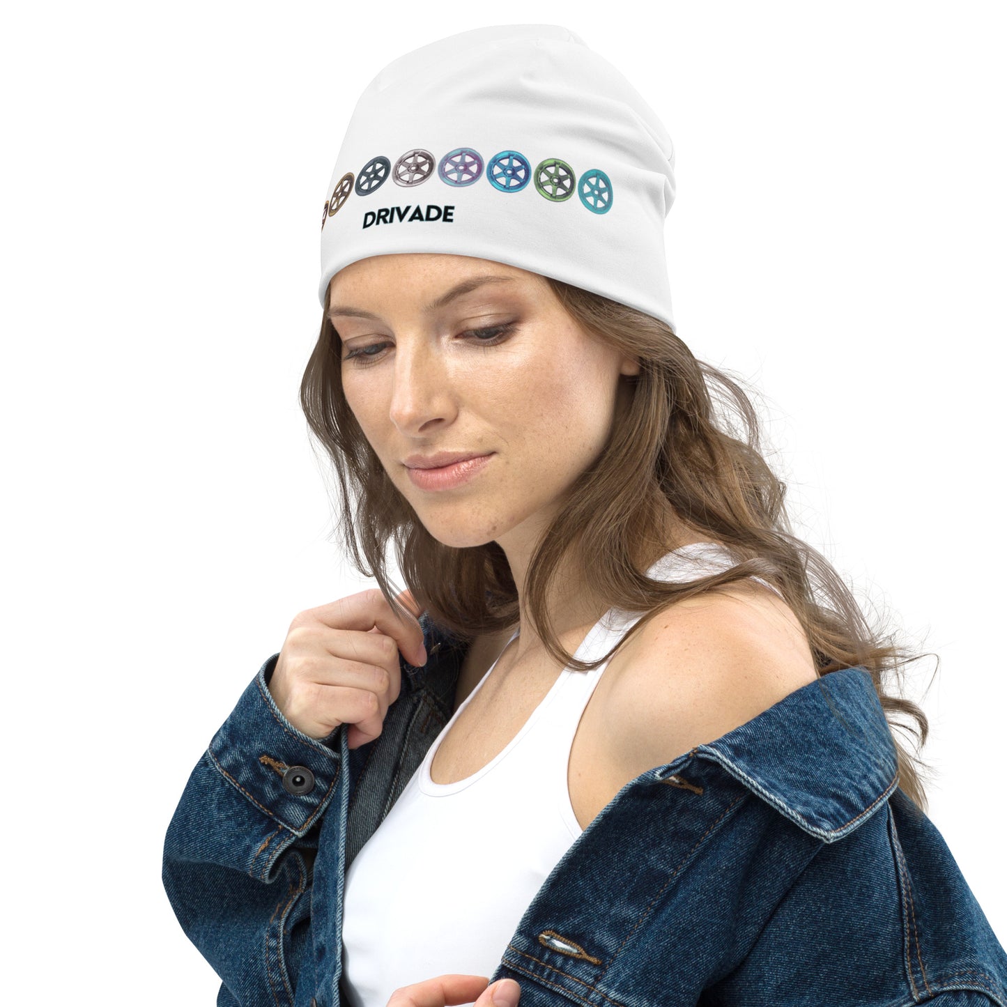 Colorful Wheels Beanie hat