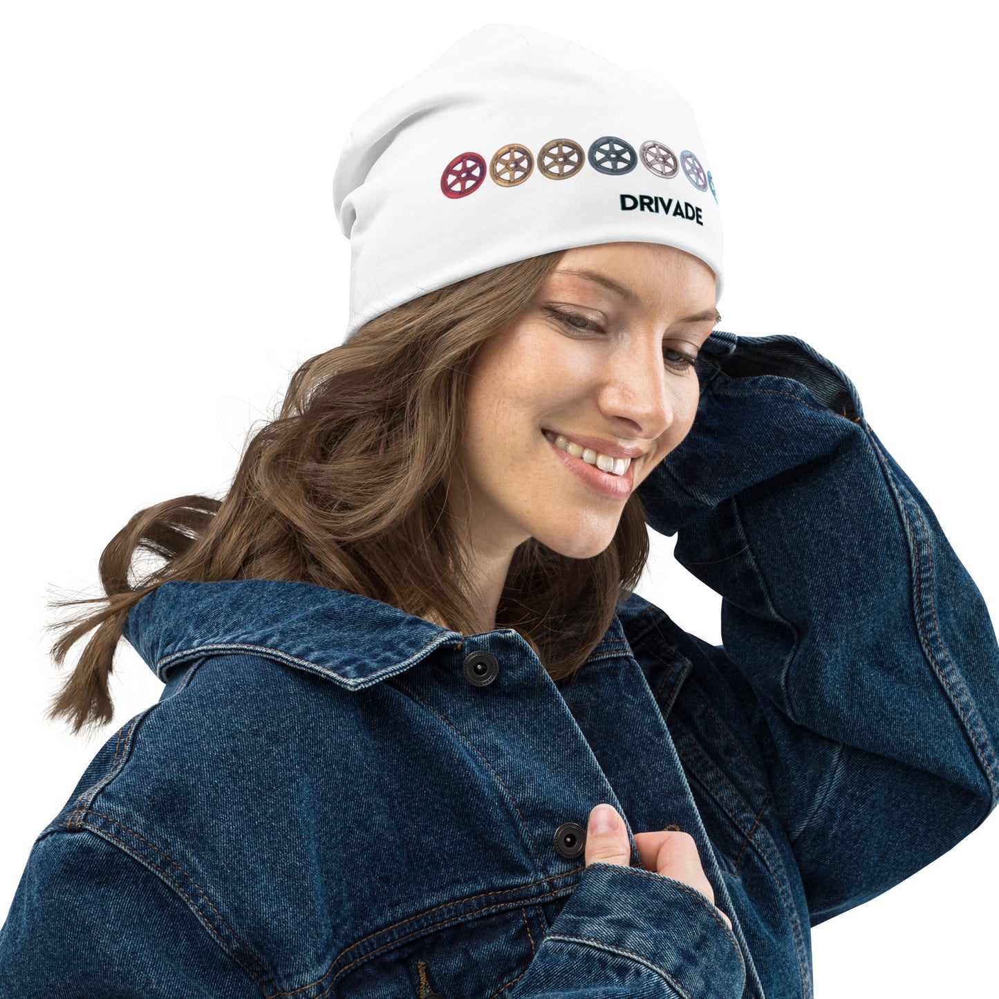 Colorful Wheels Beanie hat