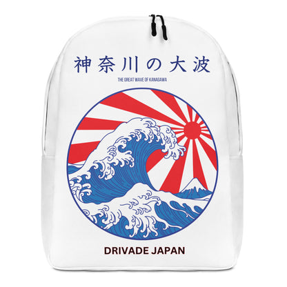 Kanagawa wave Japan Minimalist Backpack