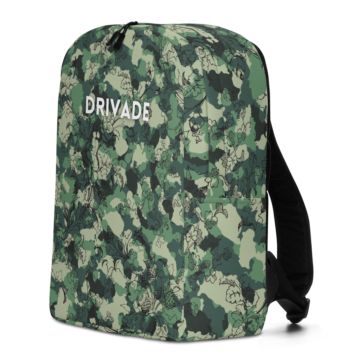 Camouflage Blossom Minimalist Backpack