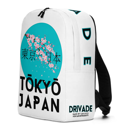 Tokyo Japan Cherry Blossom Minimalist Backpack