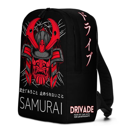 Red Samurai Minimalist Backpack