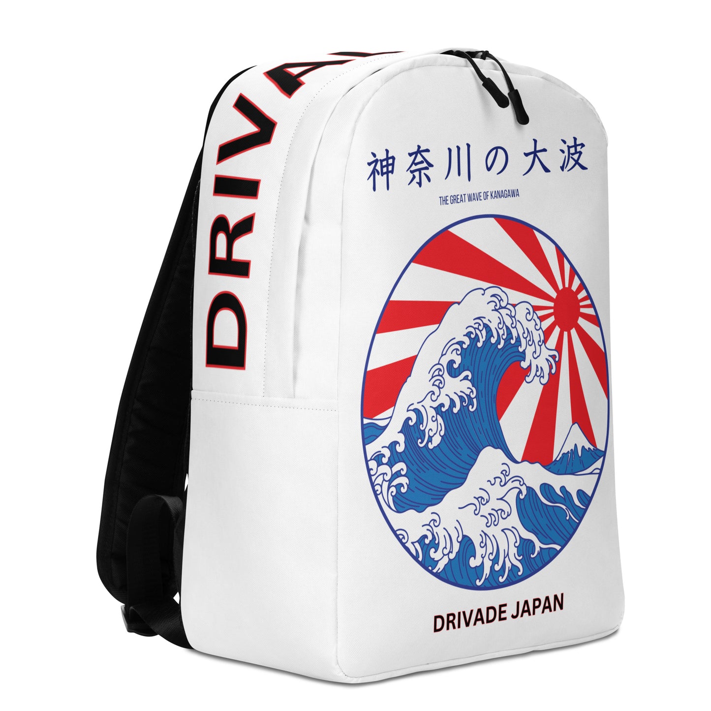Kanagawa wave Japan Minimalist Backpack