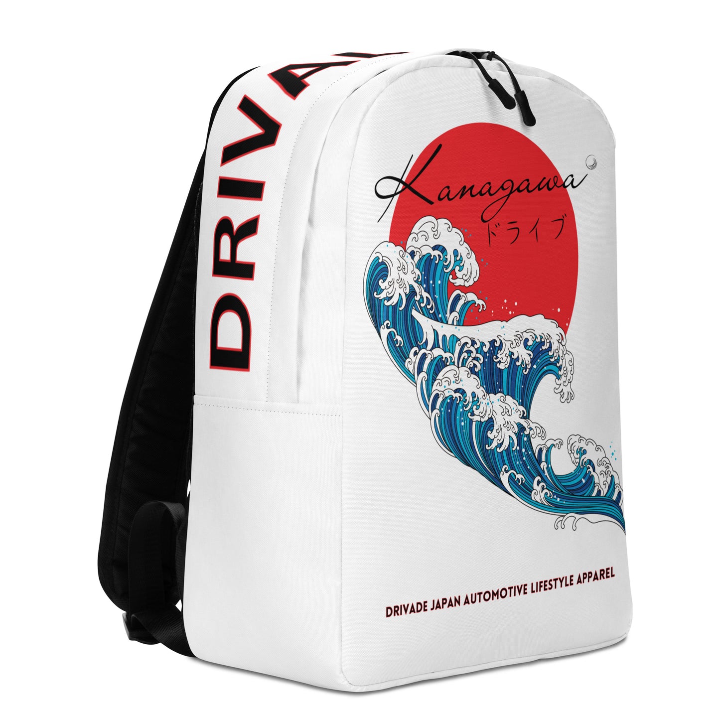 Kanagawa wave Modern Minimalist Backpack