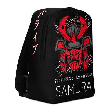 Red Samurai Minimalist Backpack