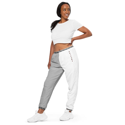 Drivade Unisex Trackies - White/Gray