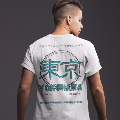 Yokohama Unisex tee - Teal