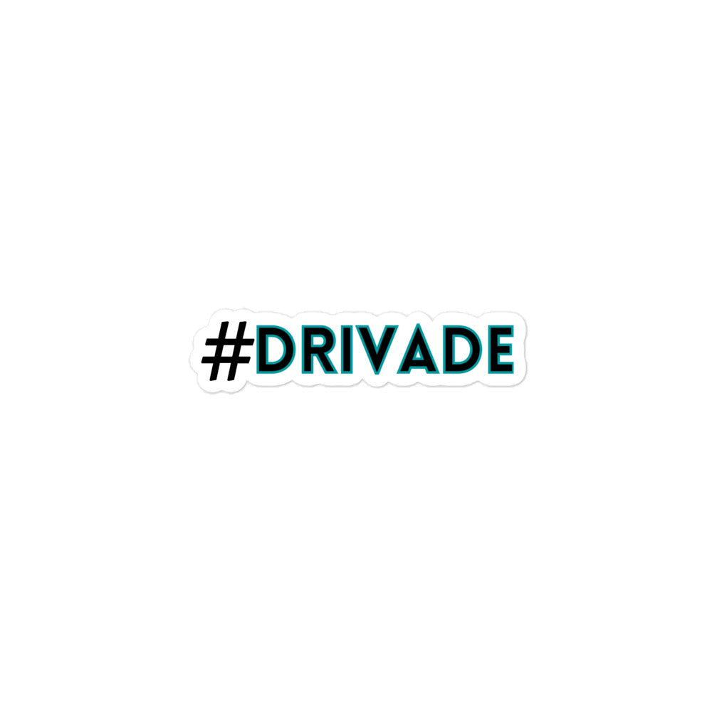 #Drivade sticker - Teal