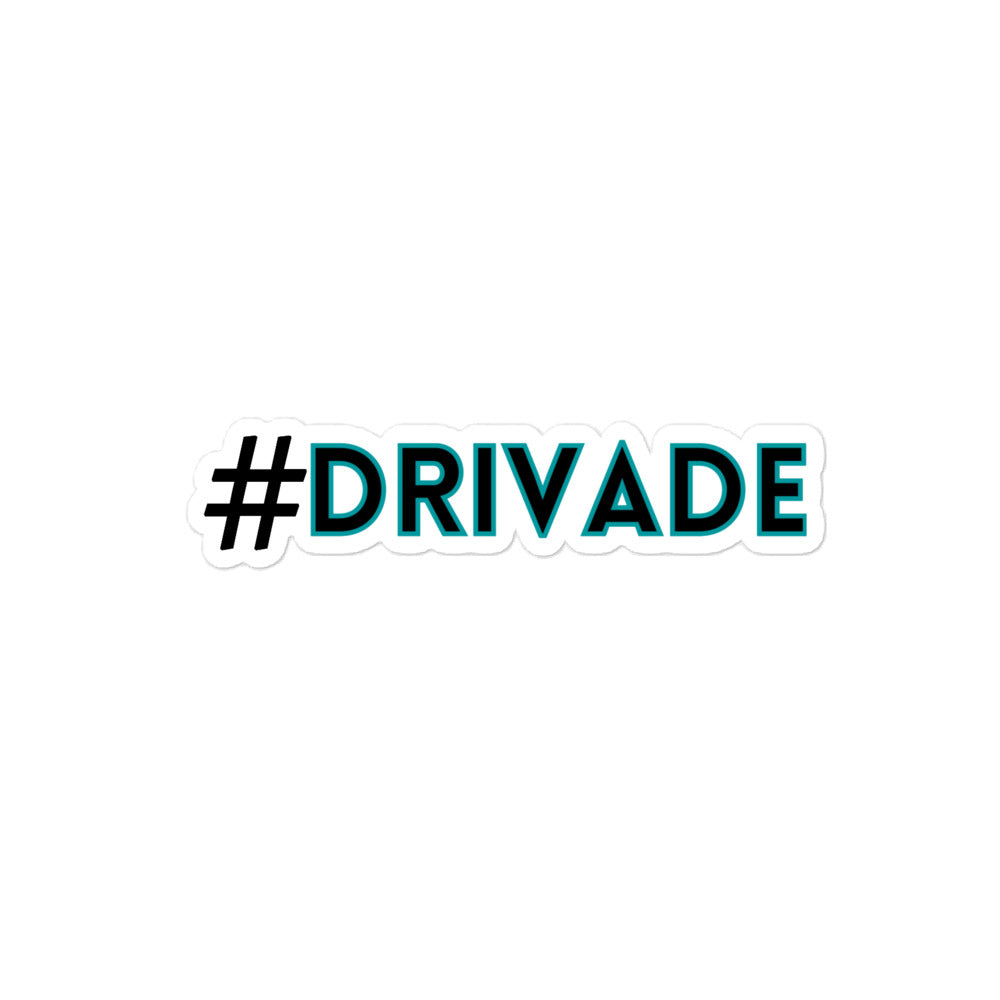 #Drivade sticker - Teal