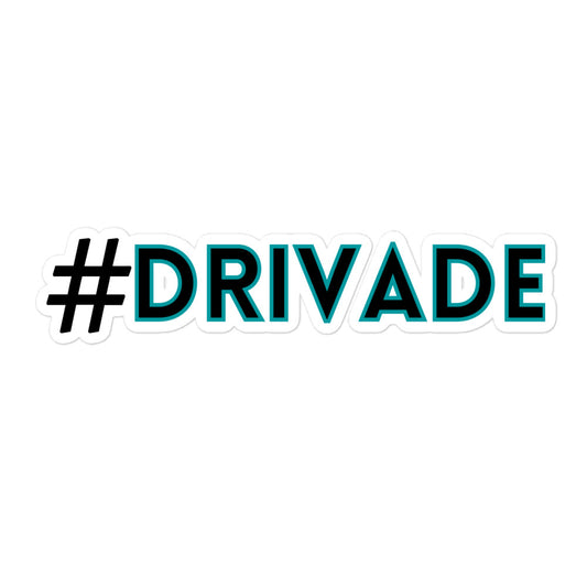 #Drivade sticker - Teal