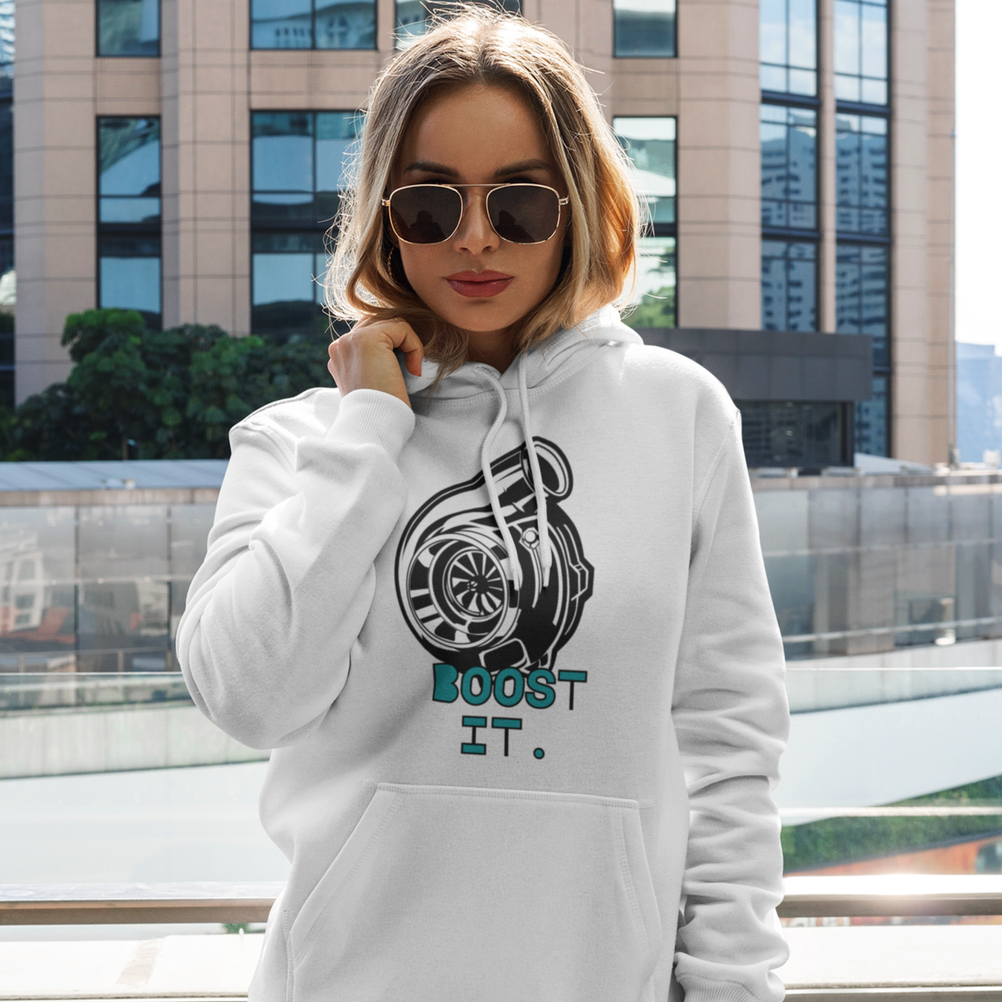 Boost it. Unisex Hoodie