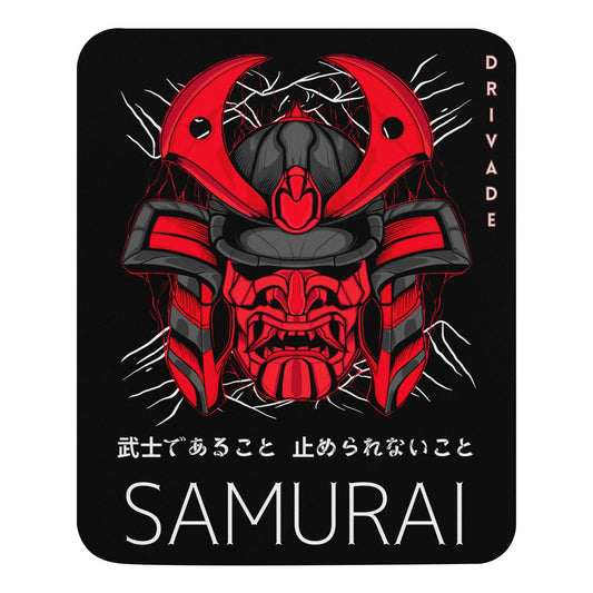 Red Samurai Mouse Pad