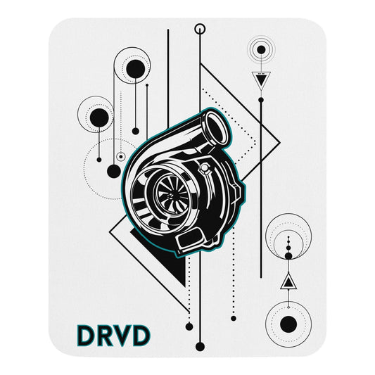 Turbo Graphic Mouse Pad - Teal