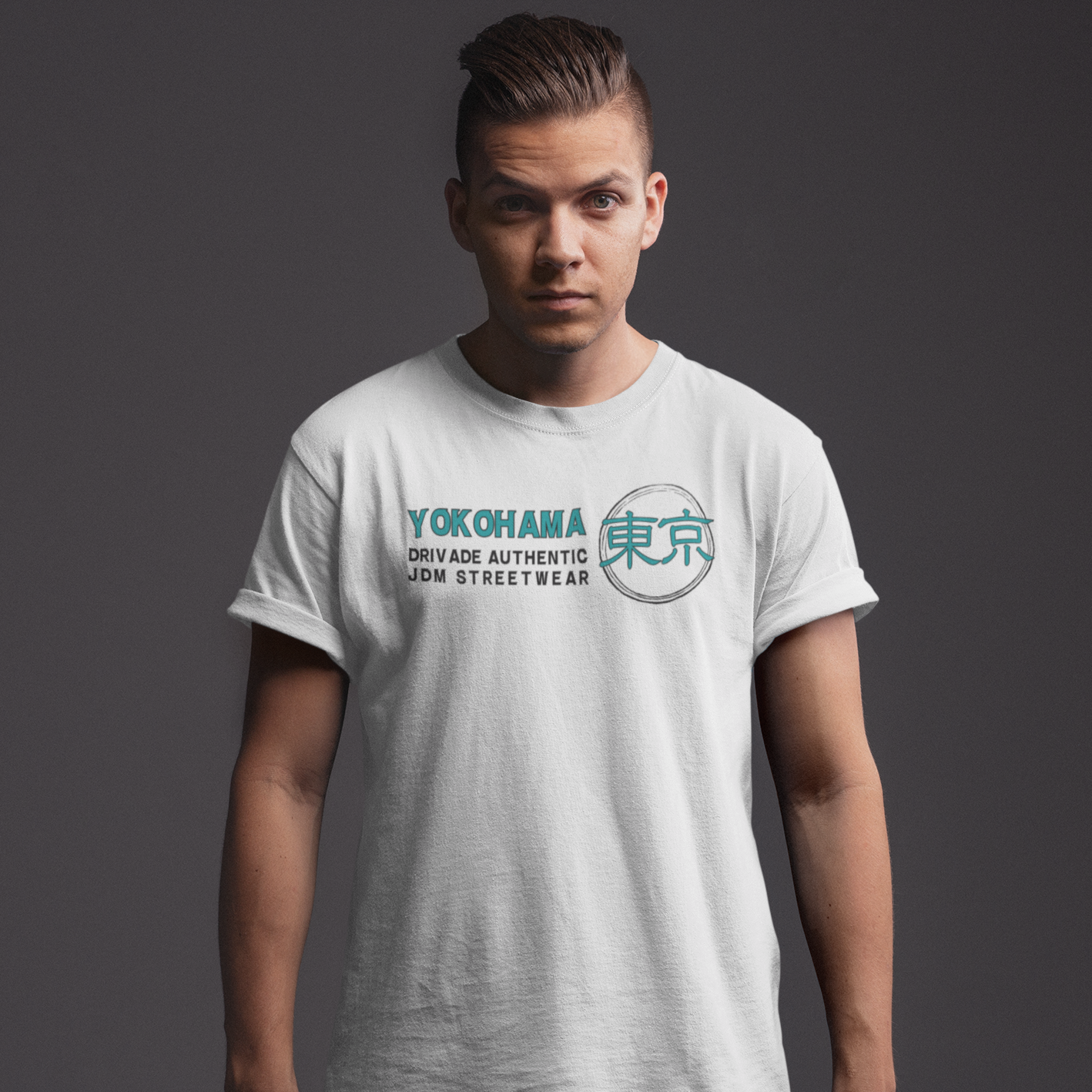 Yokohama Unisex tee - Teal