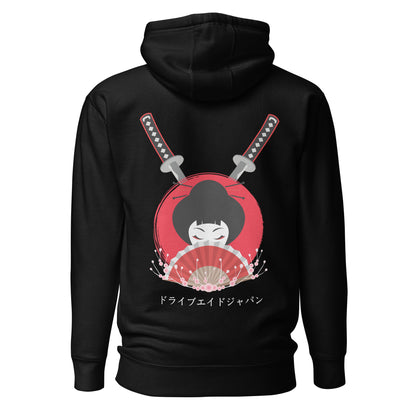 Geisha Swords Unisex Hoodie Hoodie