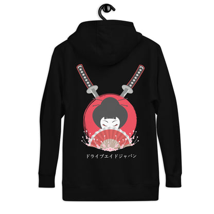 Geisha Swords Unisex Hoodie Hoodie