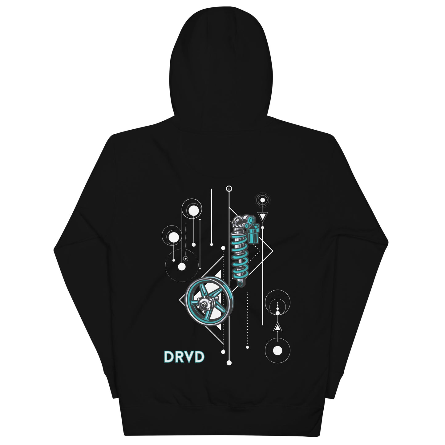 Coilover Graphic Unisex Hoodie Teal