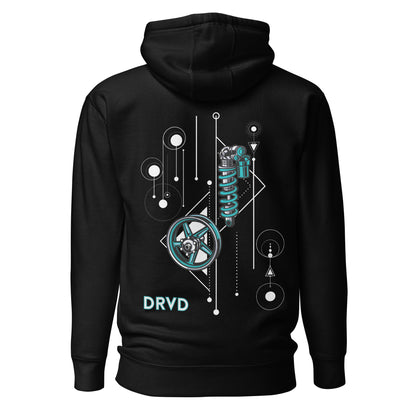 Coilover Graphic Unisex Hoodie Teal