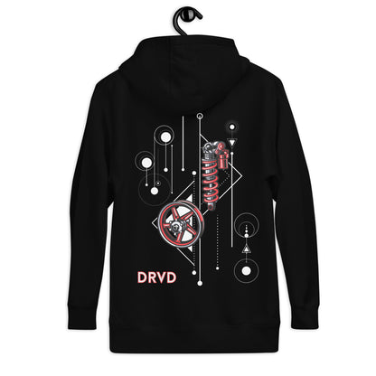 Coilover Graphic Unisex Hoodie Red