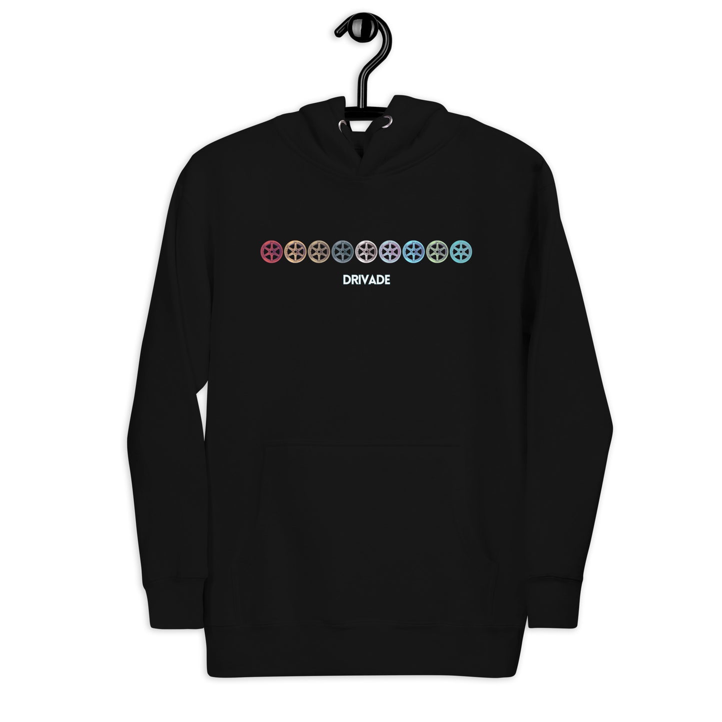 Colorful Rims Unisex Hoodie